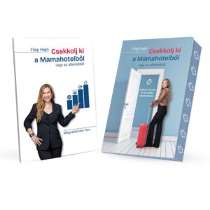 Csekkolj ki a Mamahotelből vagy az albérletből – Könyv + Projektfüzet a gyakorlati megvalósításhoz díszcsomagolásban