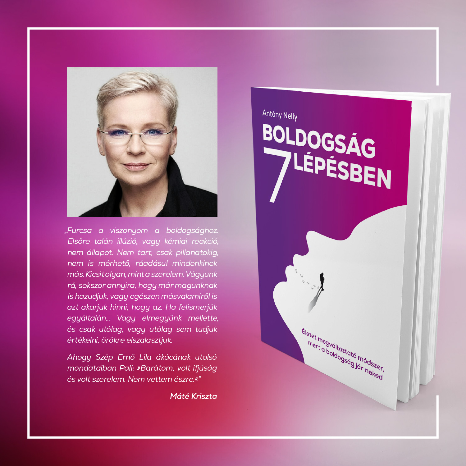 Antóny Nelly: Boldogság 7 lépésben | ELŐRENDELÉS - Image 3