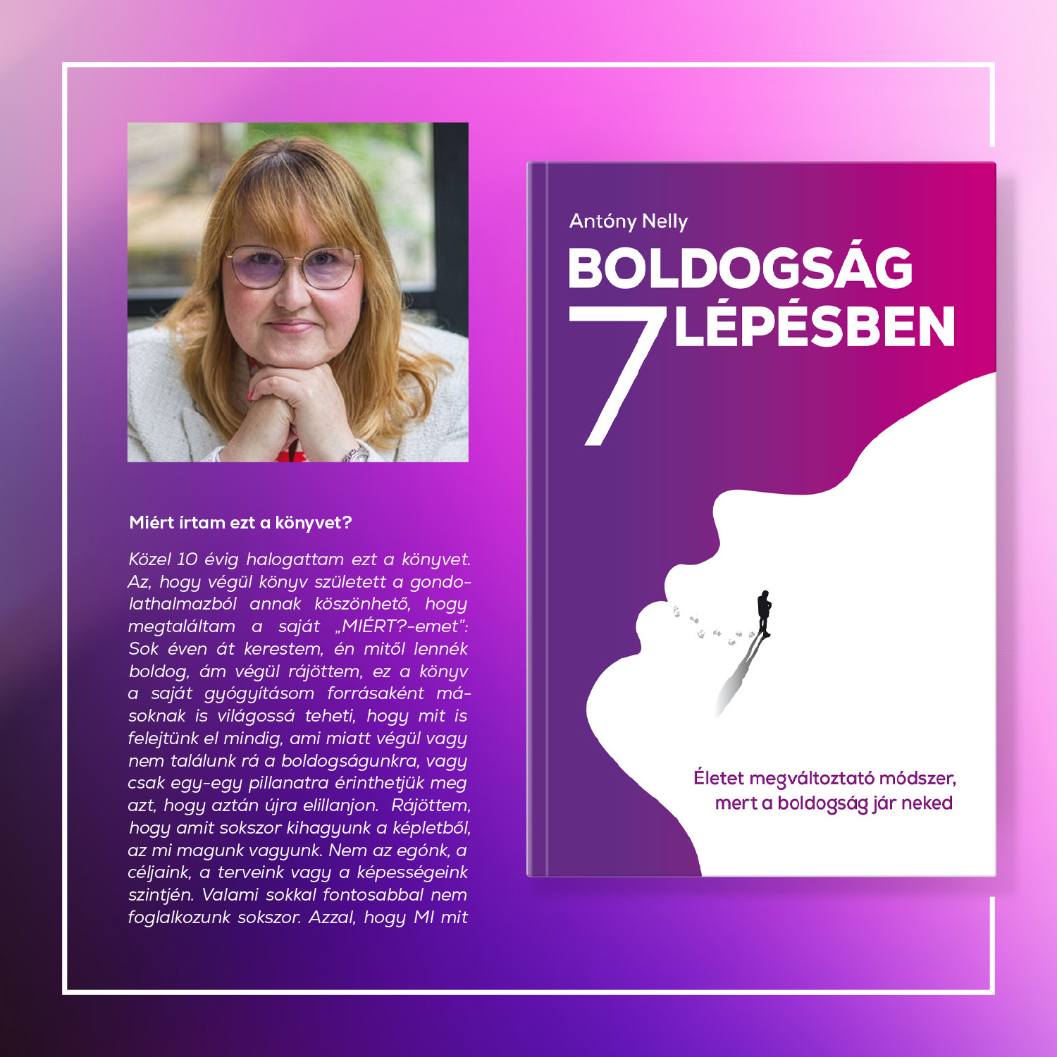 Antóny Nelly: Boldogság 7 lépésben | ELŐRENDELÉS - Image 4