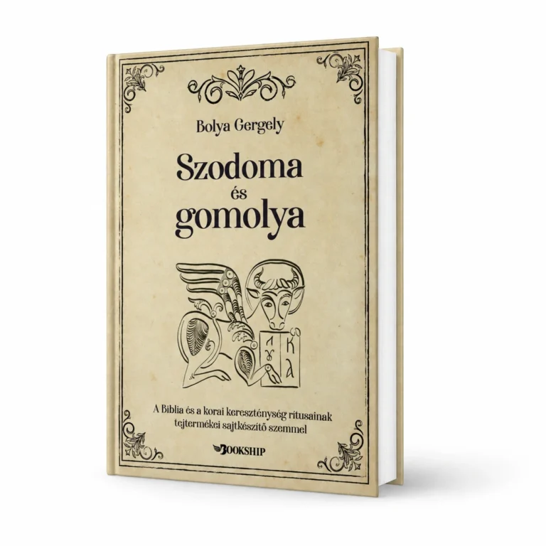 Bolya Gergely: Szodoma és gomolya – könyvborító