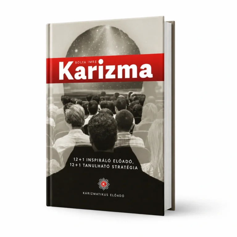 Bolya Imre: Karizma – könyvborító