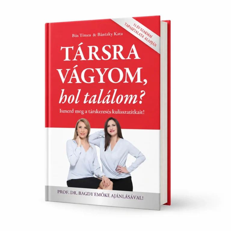Bús Tímea és Bánitzky Kata: Társra vágyom, hol találom? – könyvborító