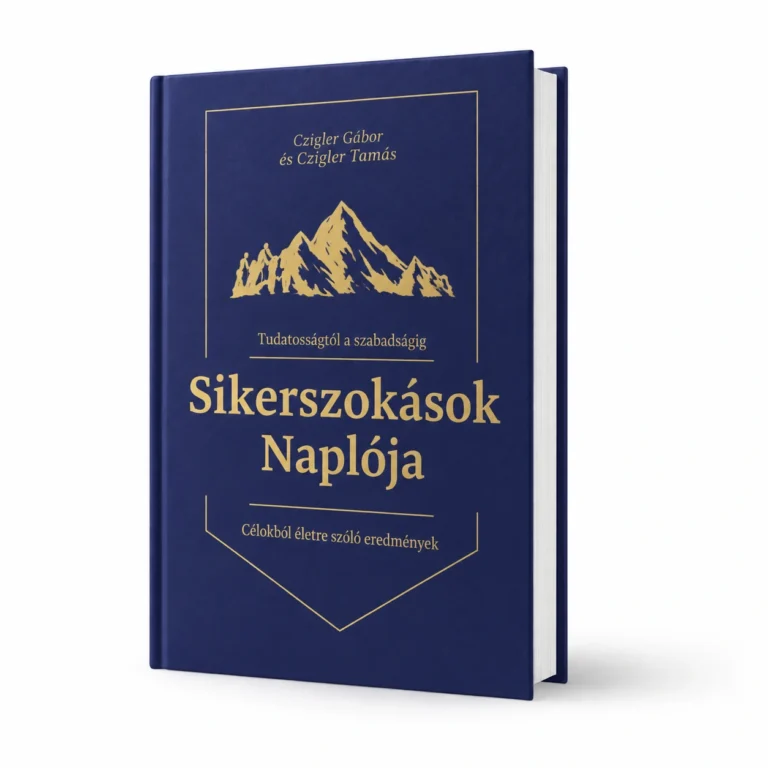 Csont Attila – Nagy Noémi: Sikerszokások naplója – könyvborító