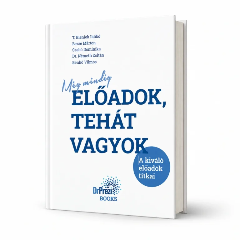DrPrezi (Németh Zoltán): Még mindig előadok, tehát vagyok – könyvborító