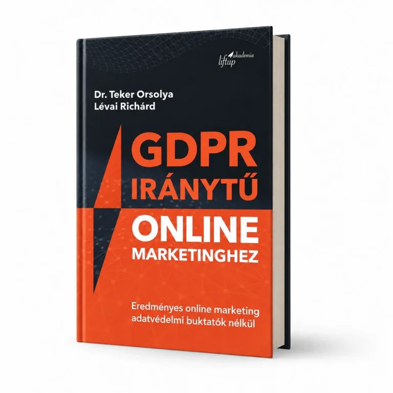 Lévai Richárd: GDPR iránytű online marketinghez – könyvborító
