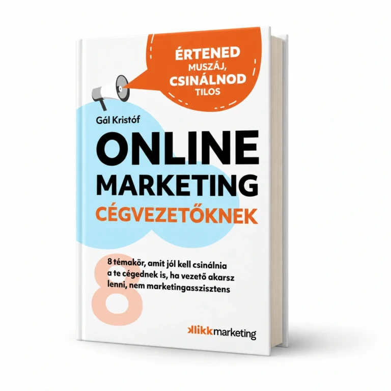 Gál Kristóf: Online Marketing Cégvezetőknek – könyvborító