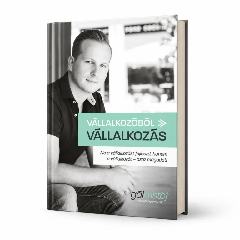 Gál Kristóf: Vállalkozóból vállalkozás – könyvborító