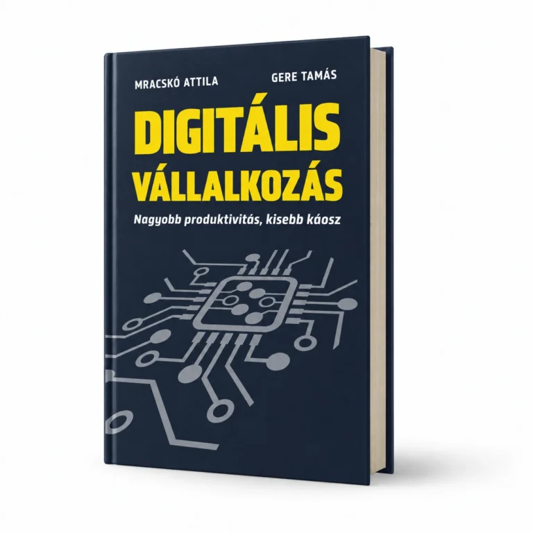 Gere Tamás: Digitális vállalkozás – könyvborító