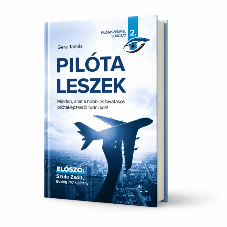 Gere Tamás: Pilóta leszek – könyvborító