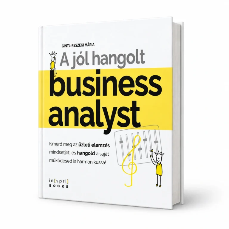 Gintl-Reszegi Mária: A jól hangolt business analyst – könyvborító