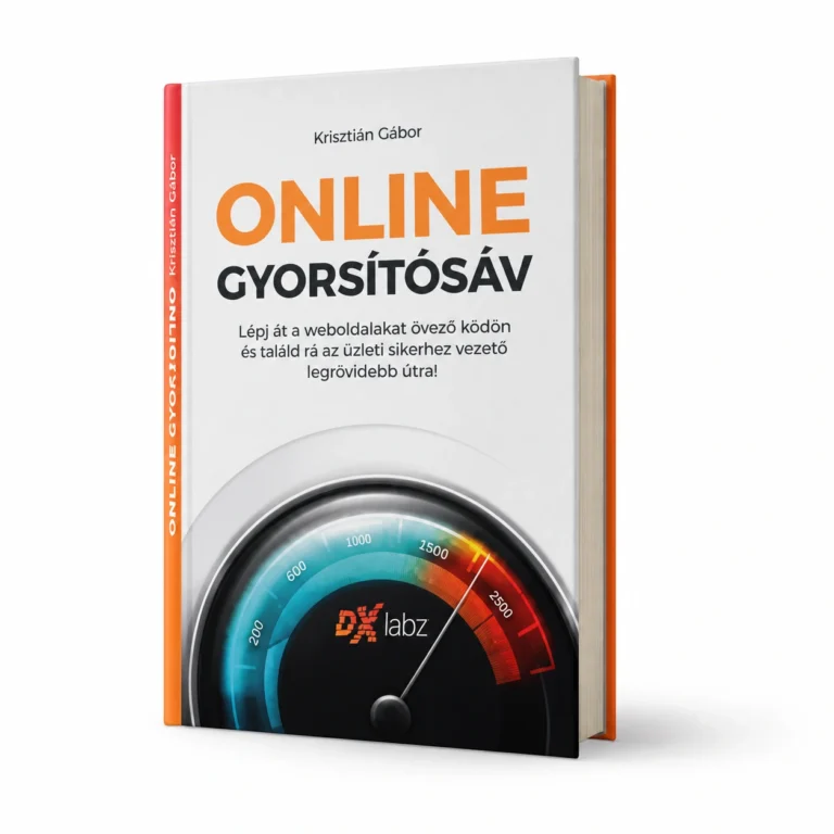 Kriston Gábor: Online gyorsítósáv – könyvborító