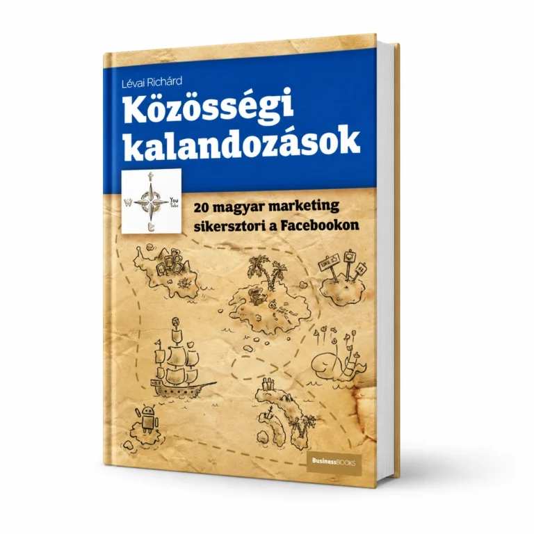 Lévai Richárd: Közösségi kalandozások – könyvborító