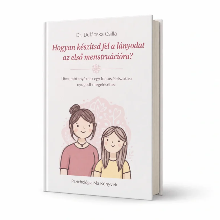 M. dr. Dulácska Csilla: Hogyan készítsd fel a lányodat az első menstruációra? – könyvborító