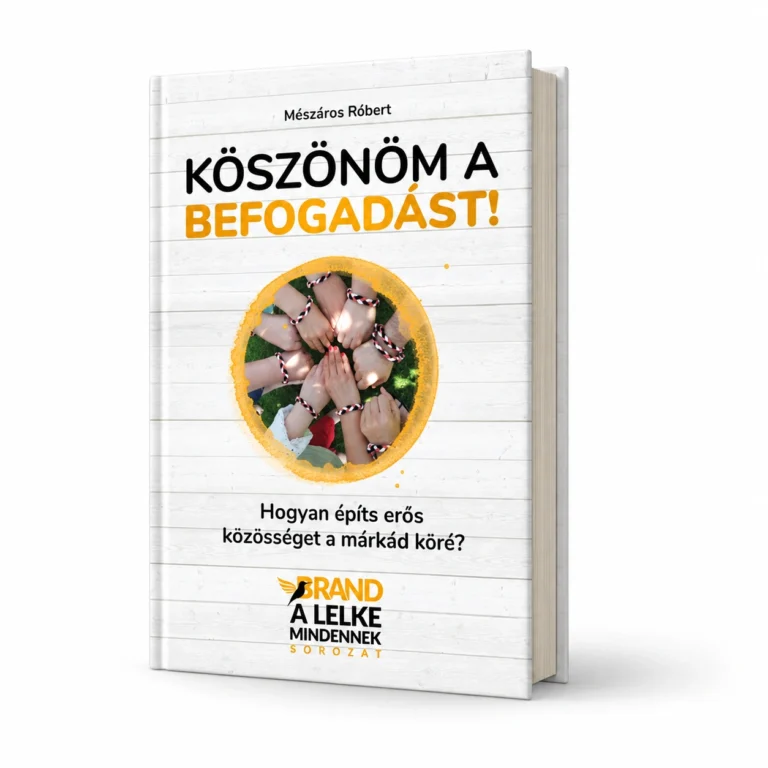Mészáros Róbert: Köszönöm a befogadást! – könyvborító