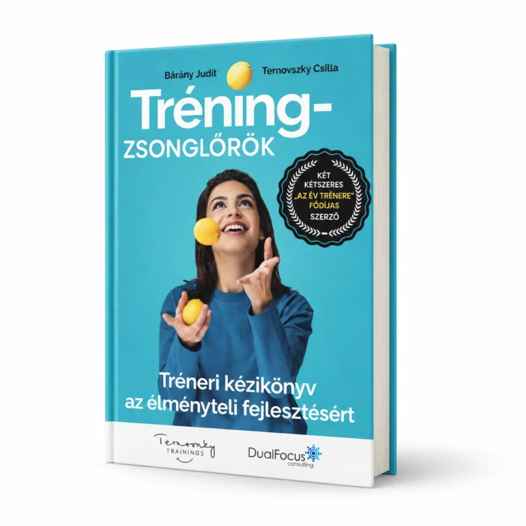 Ternovszky Csilla: Tréningzsonglőrök – könyvborító