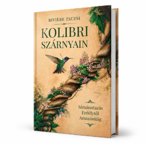 Rivière Zsuzsi: Kolibri szárnyain – könyvborító