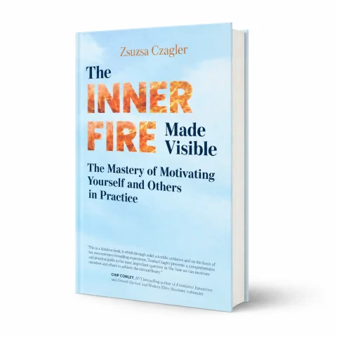 Czagler Zsuzsa: The Inner Fire Made Visible – könyvborító