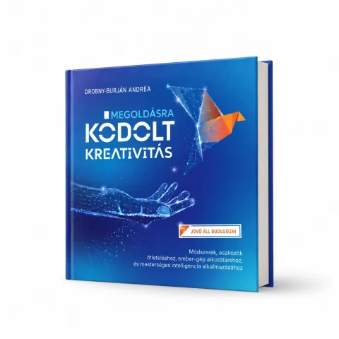 Drobny-Burján Andrea: Megoldásra kódolt kreativitás – könyvborító